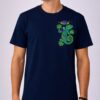 Space Alien with Gecko Psy T-shirt